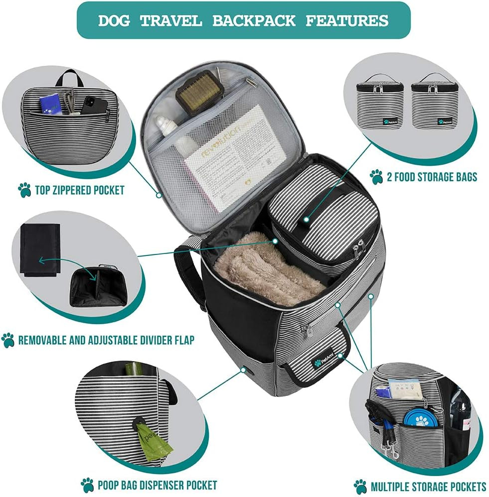 SafePaws Airline-Approved Dog Travel Backpack