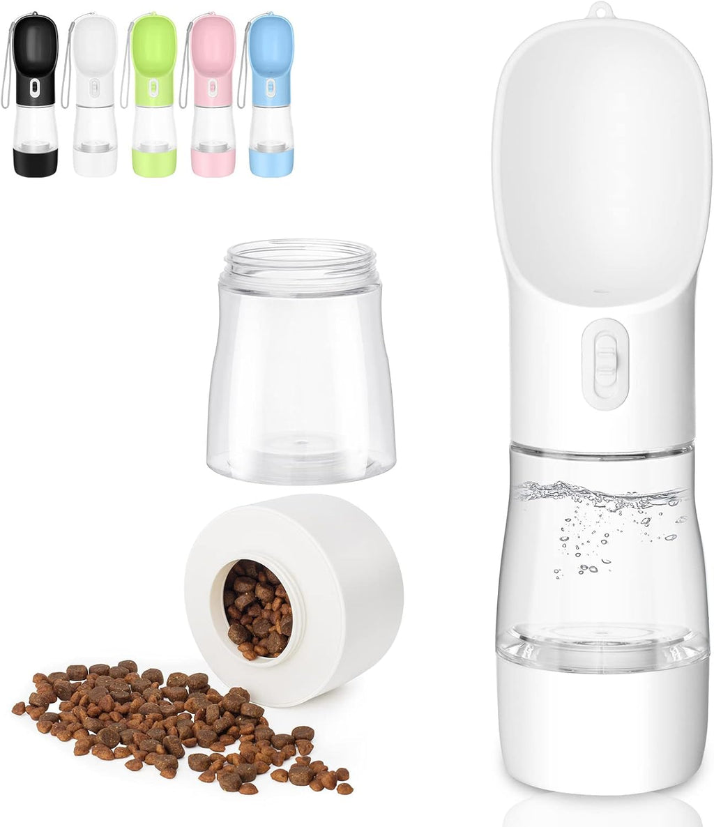 Dishwasher-Safe 2-in-1 Portable Dog Travel Bottle